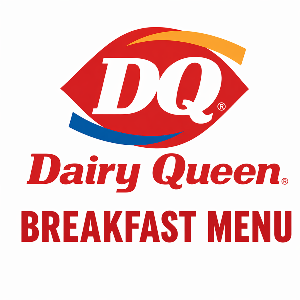 Dairy Queen breakfast menu with prices and calories 2026