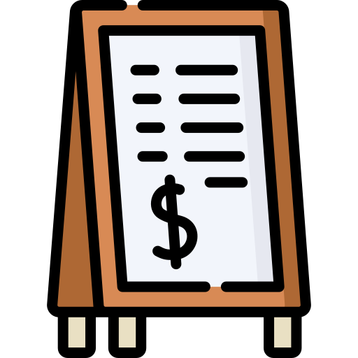 restaurant menu prices