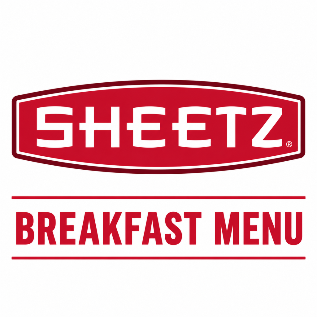 Sheetz breakfast menu with prices and calories 2026