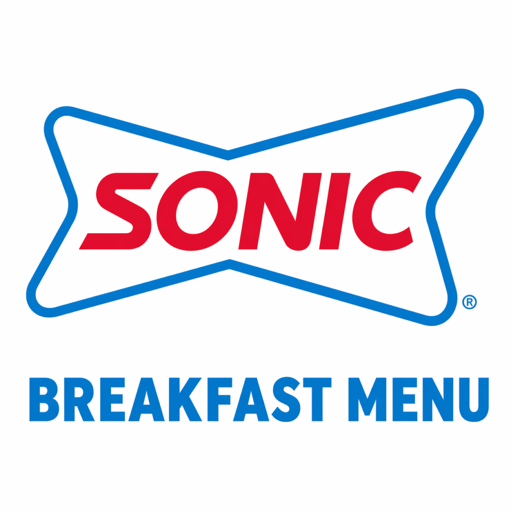Sonic breakfast menu with prices and calories 2026