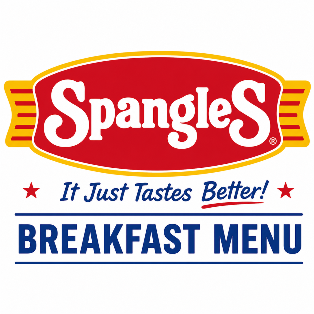 Spangles breakfast menu with prices and calories 2026
