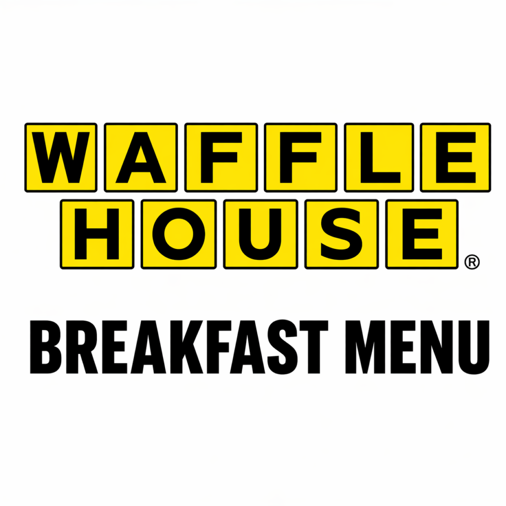 Waffel House breakfast menu with prices and calories 2026