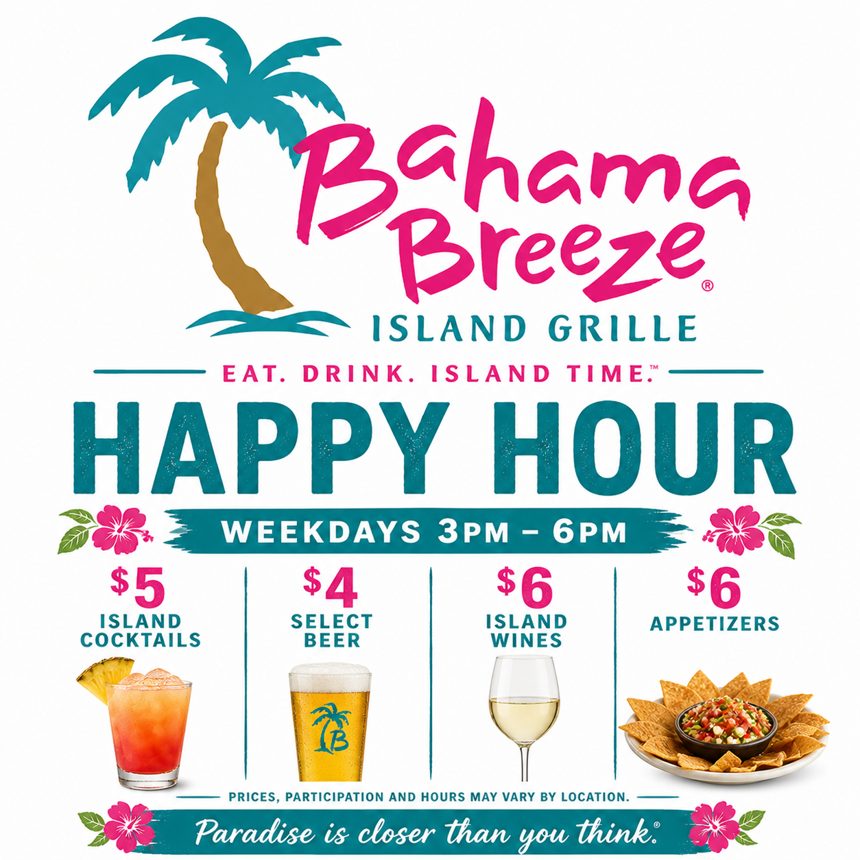Baham Breez Happy Hours Updated 2026