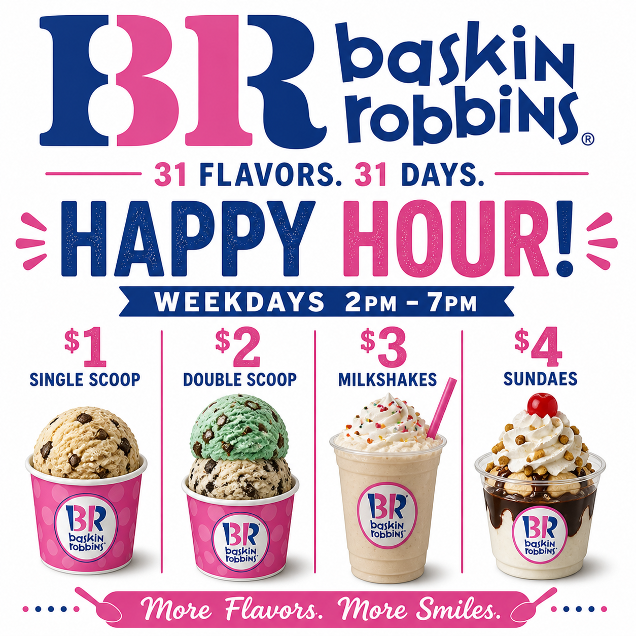 Baskin Robins Happy Hours Updated 2026