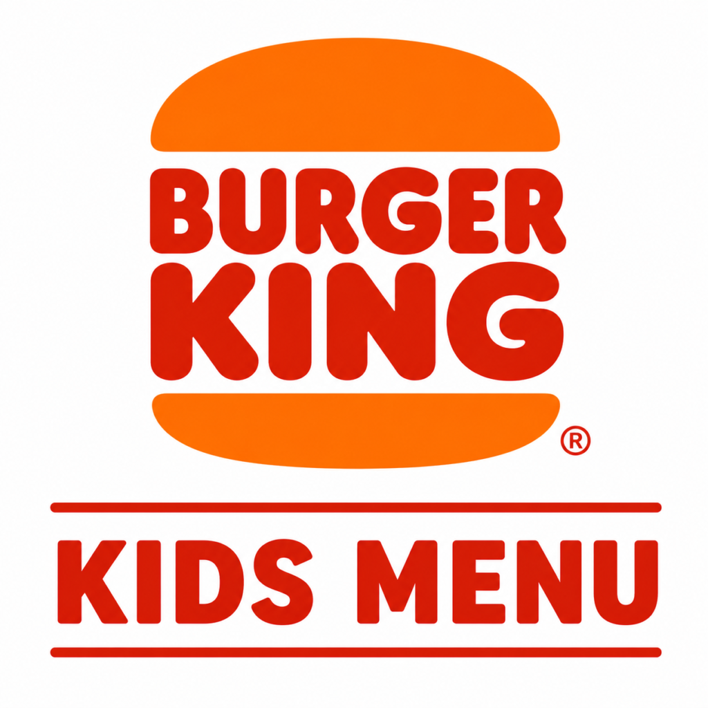 Burger King Kids Menu Updated 2026