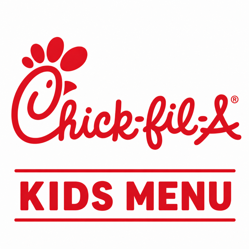 Chick fil a Kids Menu Updated 2026