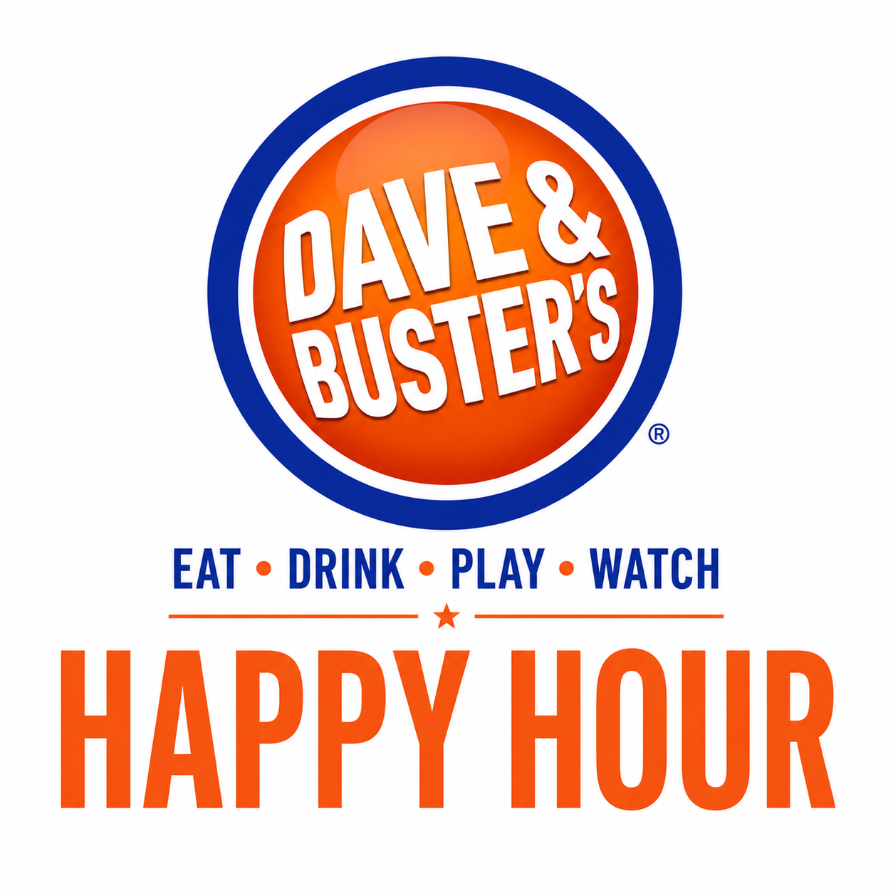 Dave and Busters Happy Hours Updated 2026
