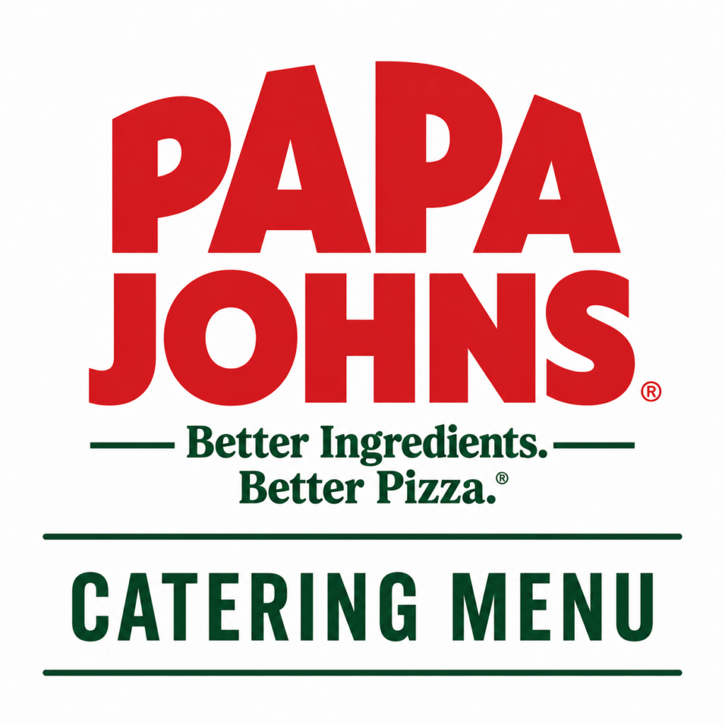 Papa Johns Catering Menu and Prices Updated 2026