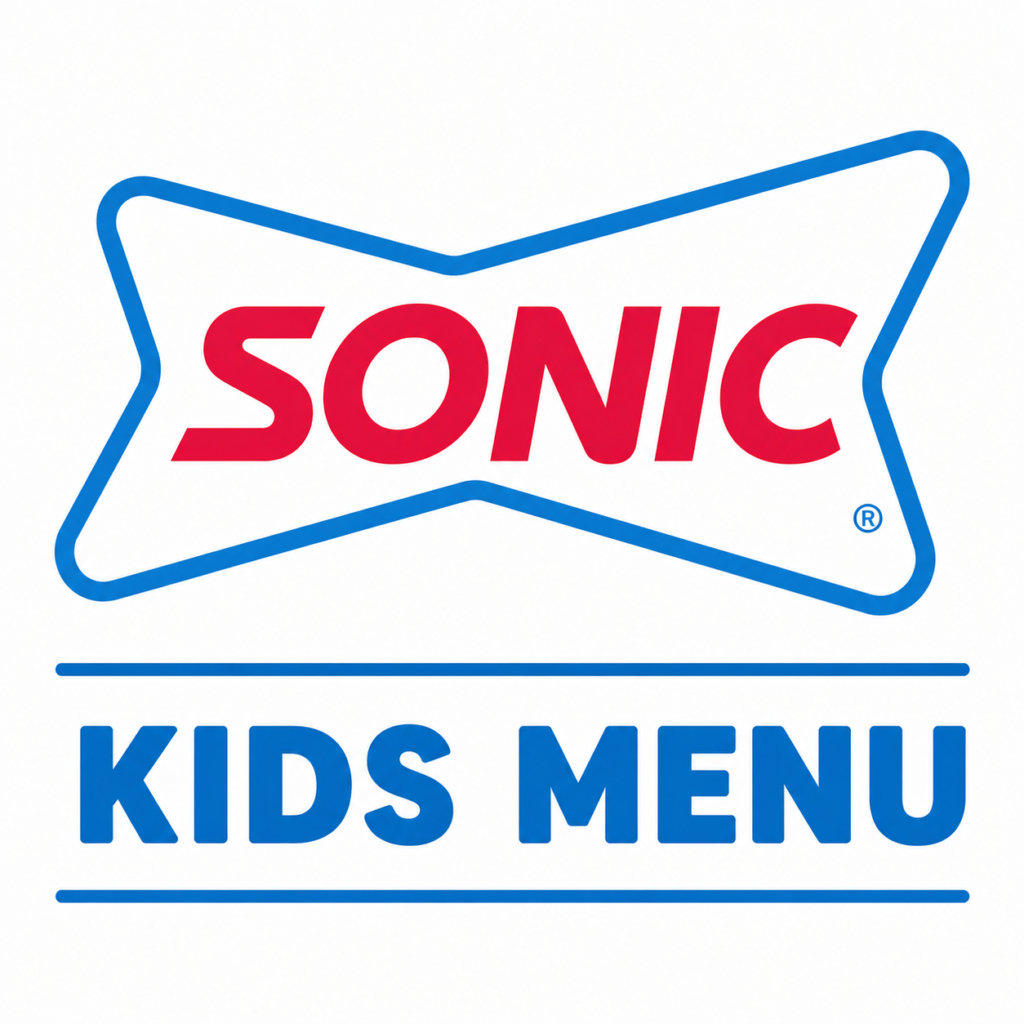 Sonic Kids Menu Updated 2026
