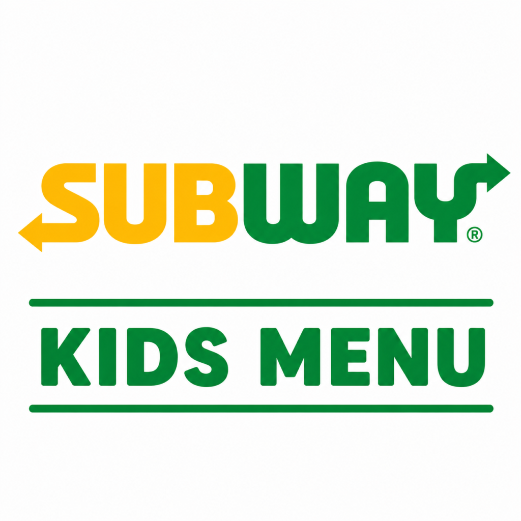 Subway Kids Menu Updated 2026