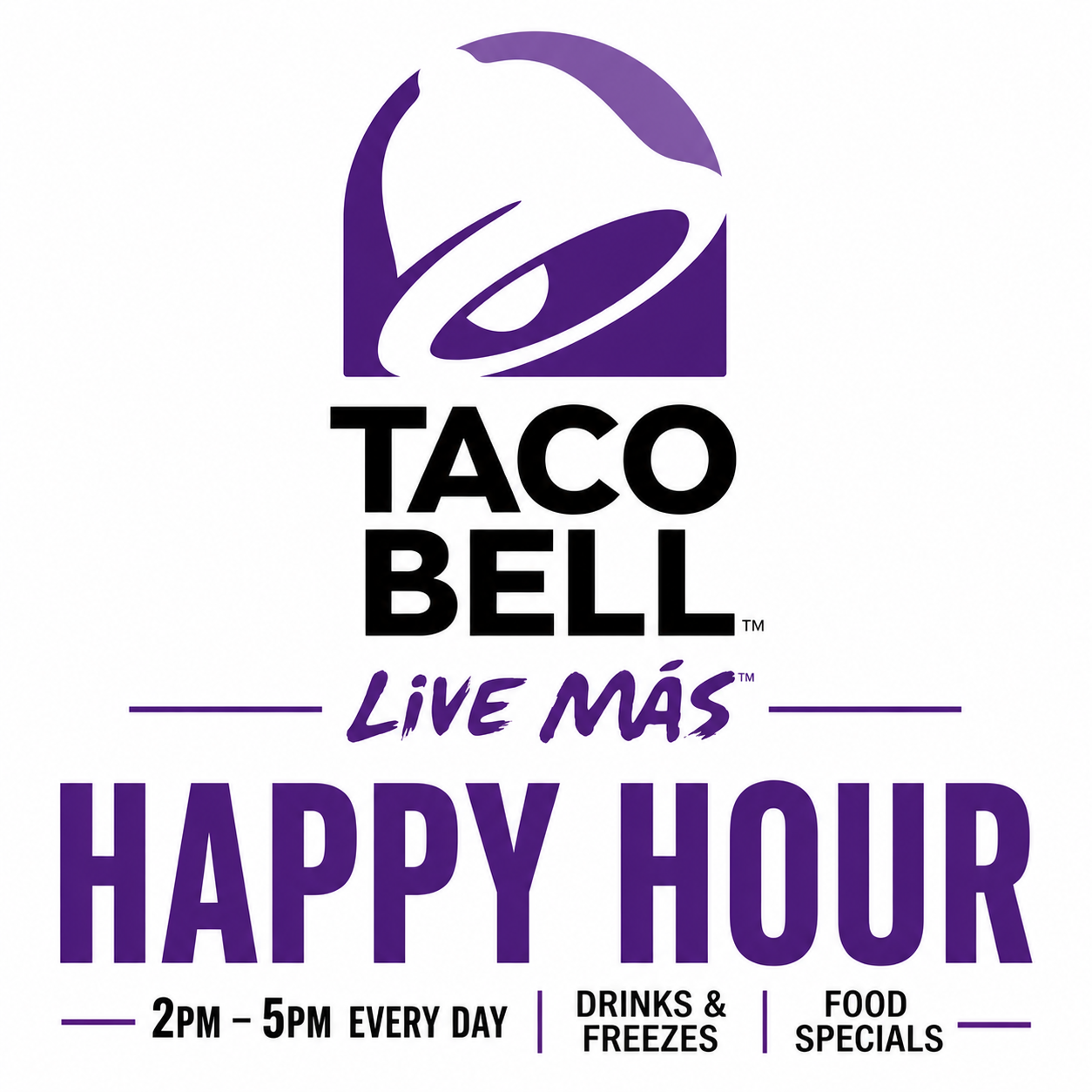 Tacobell Happy Hours Updated 2026